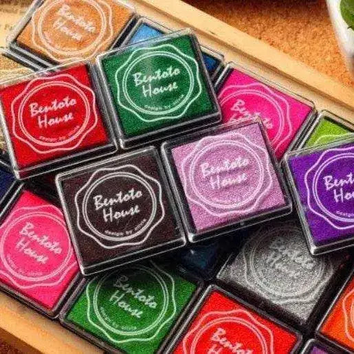 Stamp Ink Pad Mini Stamp Pads Multicolored Ink Pads Scrapbook Supplies