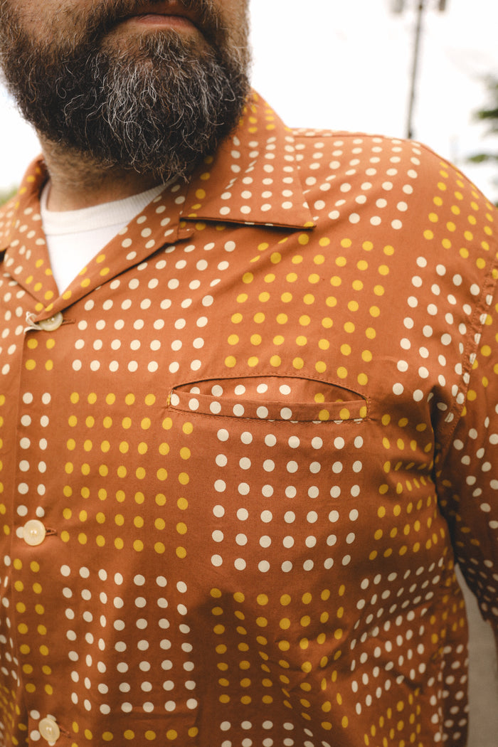 Star Of Hollywood Typewriter Polka Dot- Brown (SH39495)