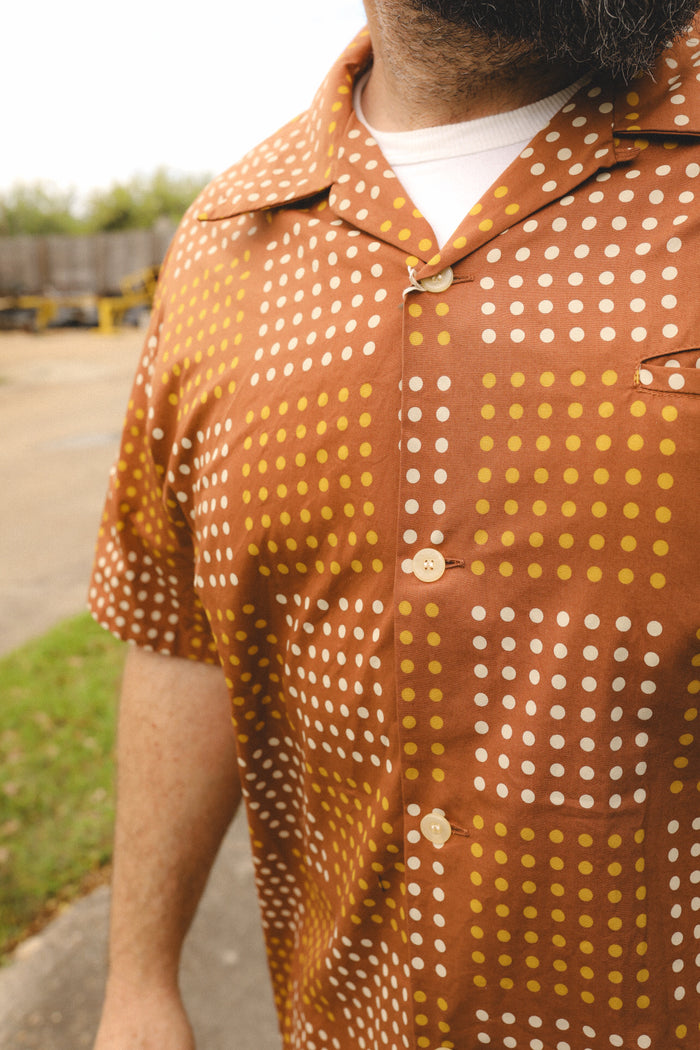 Star Of Hollywood Typewriter Polka Dot- Brown (SH39495)