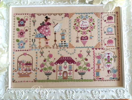 "Stitching in Quilt" - by Cuore E Batticuore