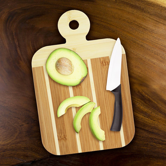 Striped Paddle Board - Premium Kitchen Accessories from Totally Bamboo - Just $9.95! Shop now at Pat's Monograms