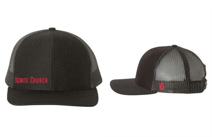 Structured Mesh Snapback Trucker Cap