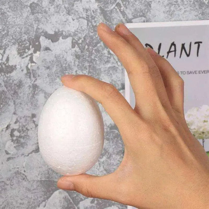 Paintable Styrofoam egg shapes for Easter crafts