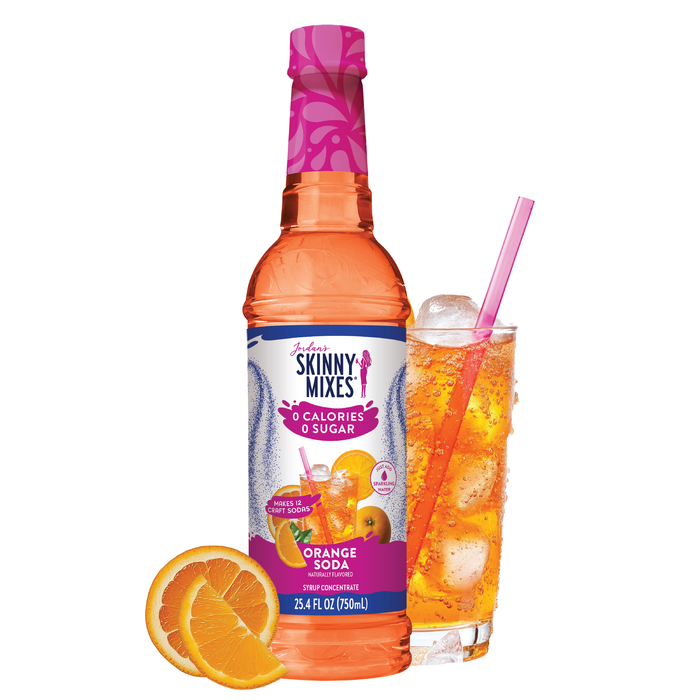 Sugar Free Orange Soda Syrup - Premium drink mix from Jordan's Skinny Mixes - Just $9.59! Shop now at Pat's Monograms