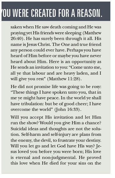 Suicide? Not an Escape Route