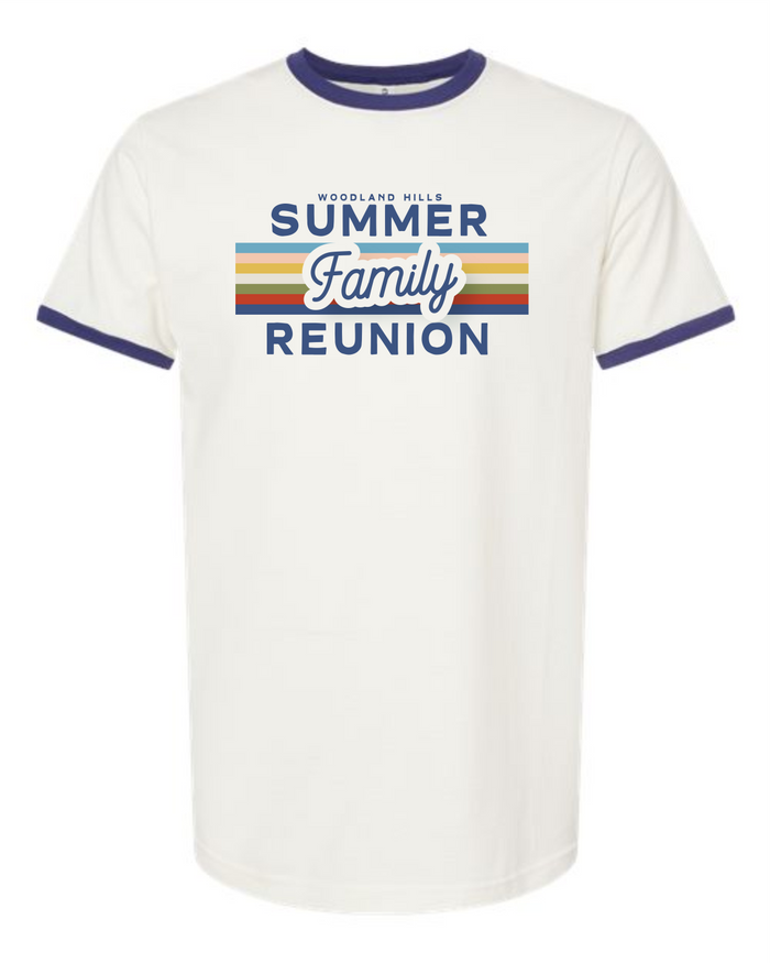Summer Family Reunion Ringer Tee