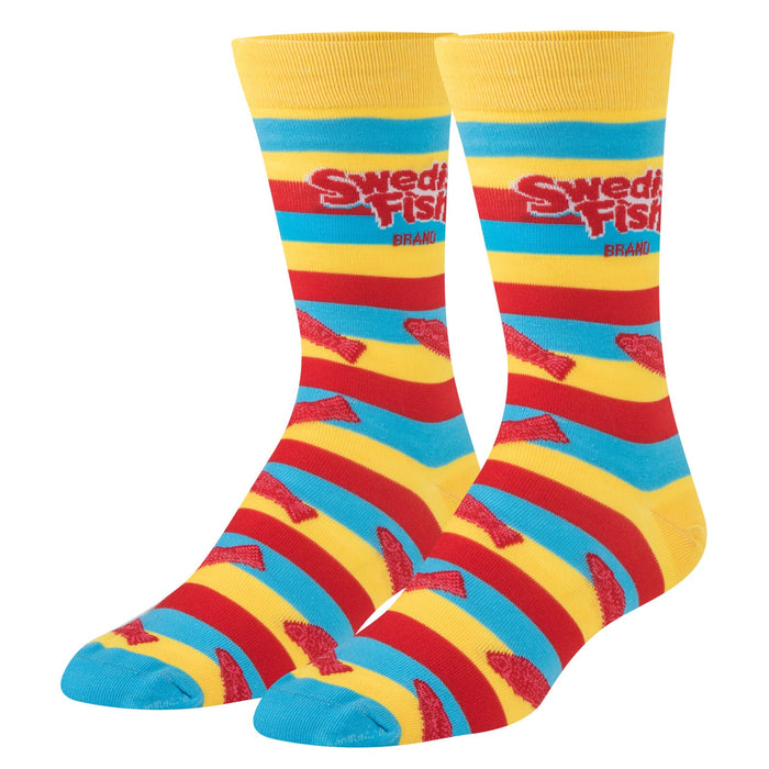 Swedish Fish Crew Socks - Premium Socks from Crazy Socks - Just $8! Shop now at Pat's Monograms