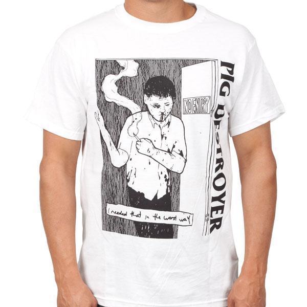 T-Shirt - Pig Destroyer - I Needed That - White-Metalomania