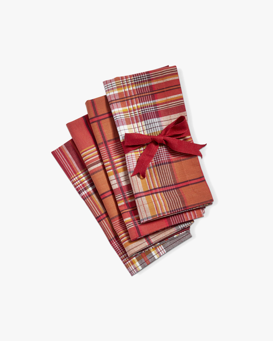 Tag, Napkins, Gathering Plaid, Set of 4