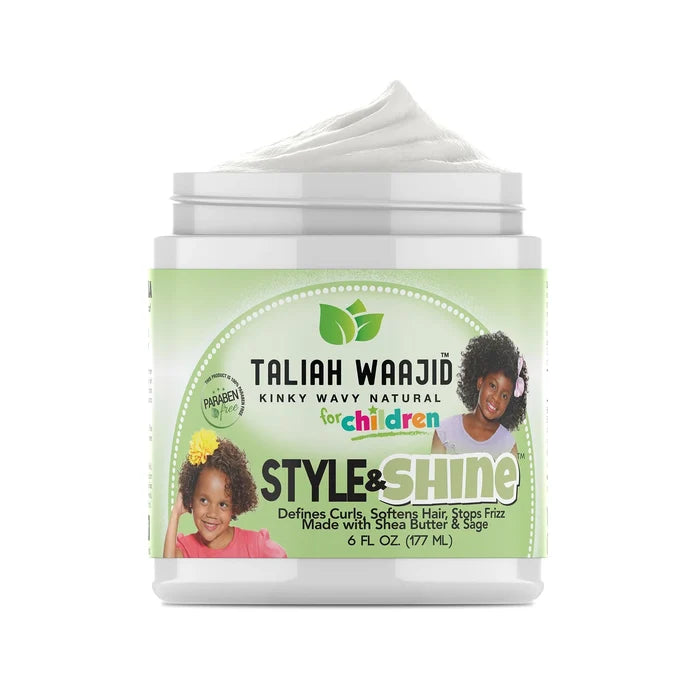 Taliah Waajid Kinky, Wavy, Natural Herbal Style & Shine For Natural Hair 6oz