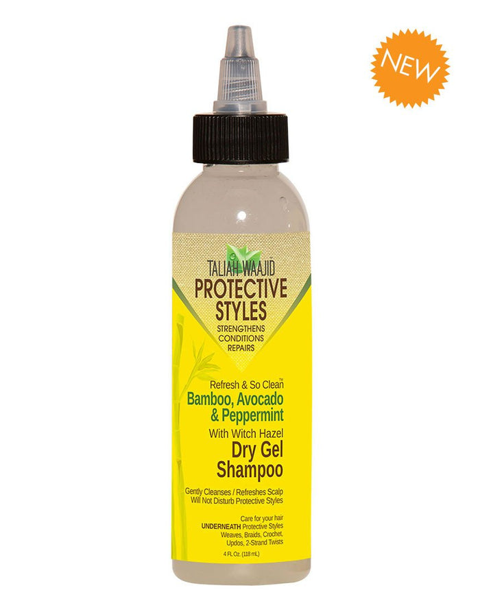 Taliah Waajid Protective Styles Refresh And So Clean™ Bamboo, Avocado And Peppermint Dry Gel Shampoo