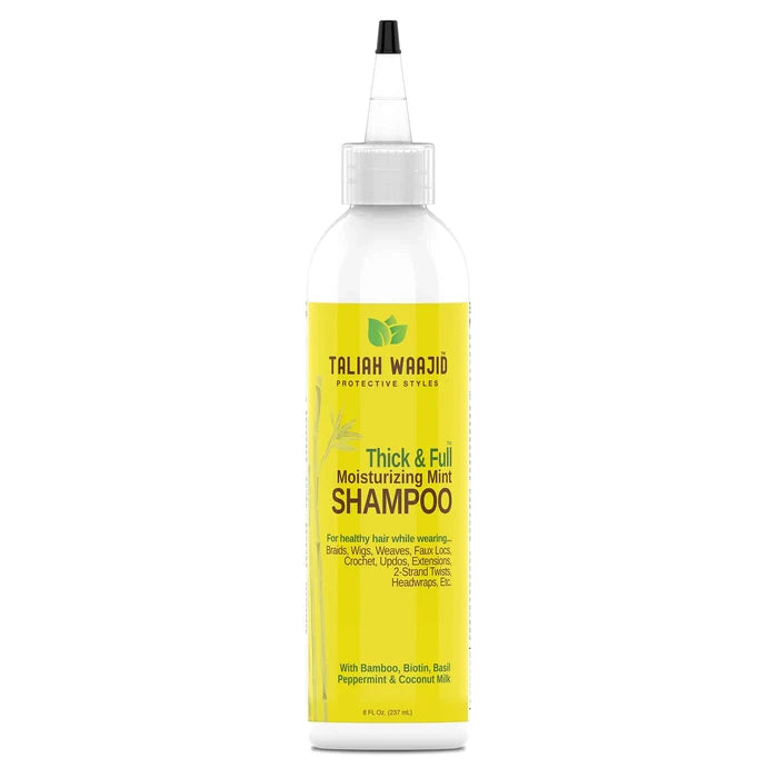 Taliah Waajid Protective Styles Thick And Full™ Bamboo And Coconut Milk Moisturizing Mint Shampoo 8oz