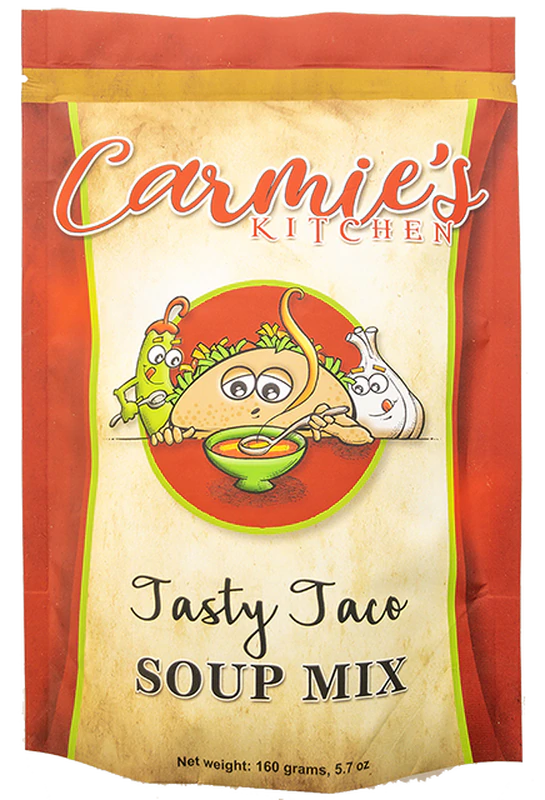 Tasty Taco Soup Mix - Premium soup from Carmie's Kitchen - Just $8.5! Shop now at Pat's Monograms