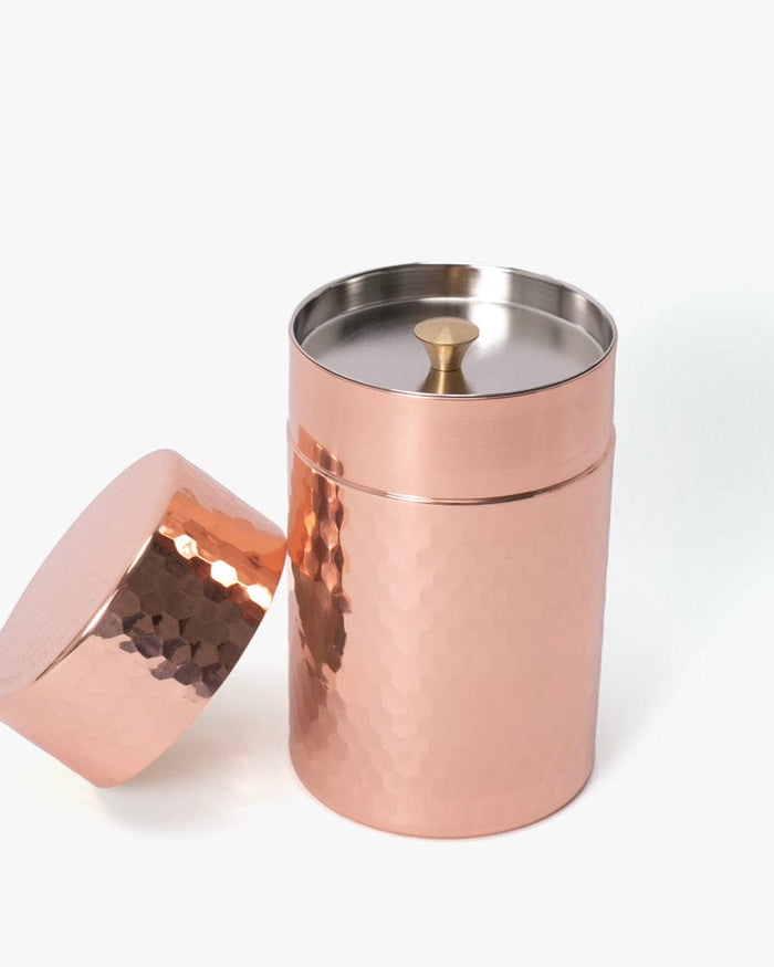 Tea Leaf Storage, Asahi, Copper