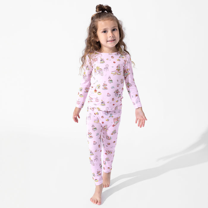 Tea Party Bamboo Kids Pajamas