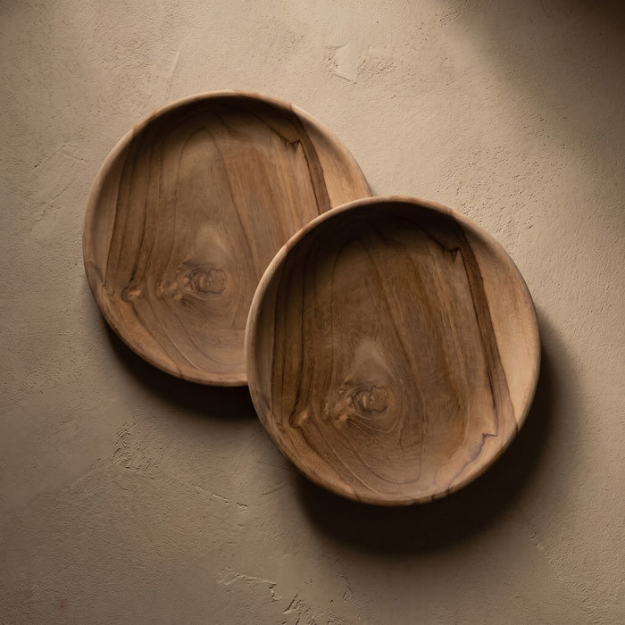 Teak Lunch Plate