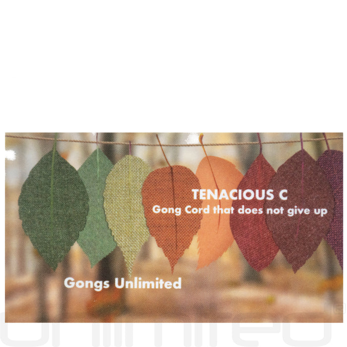 "Tenacious C" - Gong Cord - Various Sizes