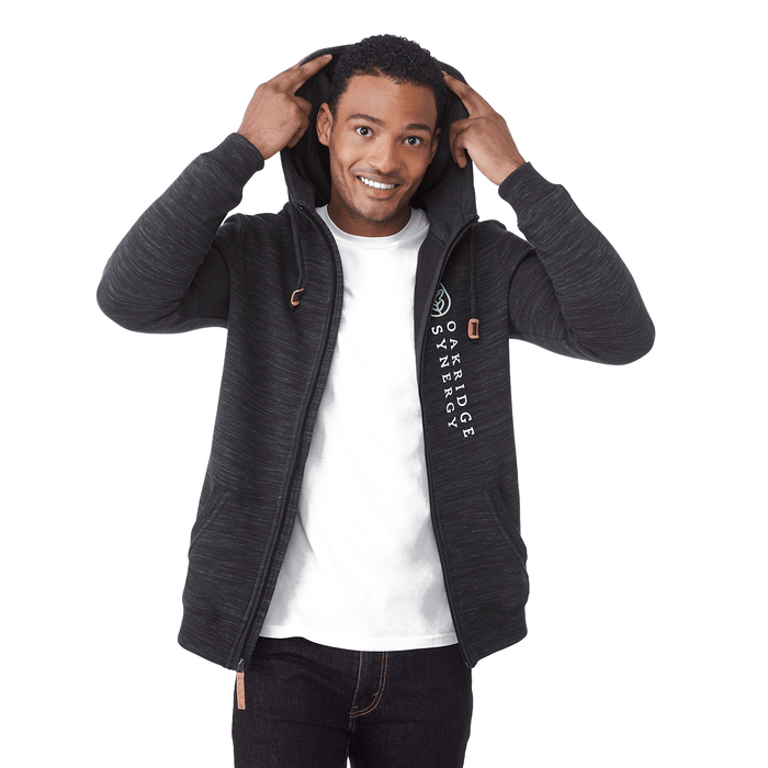 Custom tentree Men's Space Dye Zip Hoodie - Corporate Gifts