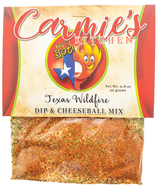 Texas Wildfire Dip Mix - Premium Gourmet Foods from Carmie's Kitchen - Just $5! Shop now at Pat's Monograms