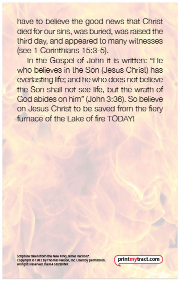 The Fiery Furnace (NKJV)