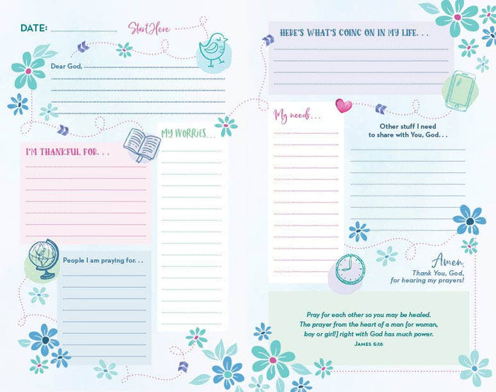 The Prayer Map Bible for Girls NLV [Sky Blue Shimmer] - Premium Books and Devotionals from Barbour Publishing, Inc. - Just $32.99! Shop now at Pat's Monograms
