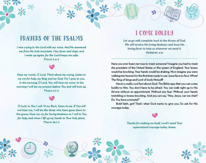 The Prayer Map Bible for Girls NLV [Sky Blue Shimmer] - Premium Books and Devotionals from Barbour Publishing, Inc. - Just $32.99! Shop now at Pat's Monograms