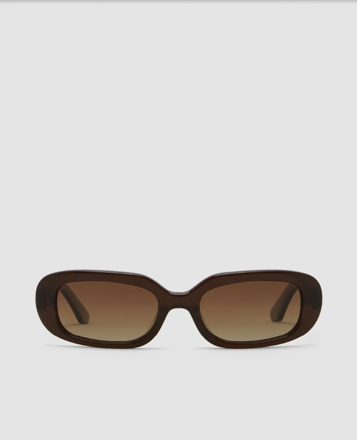 Banbé Eyewear Women's Willow Sunglasses in Dark Mocha-Dark Mocha