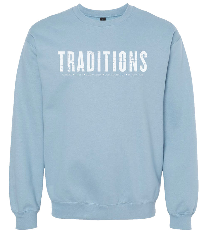 Traditions Crewneck Sweatshirt - New Gildan Softstyle