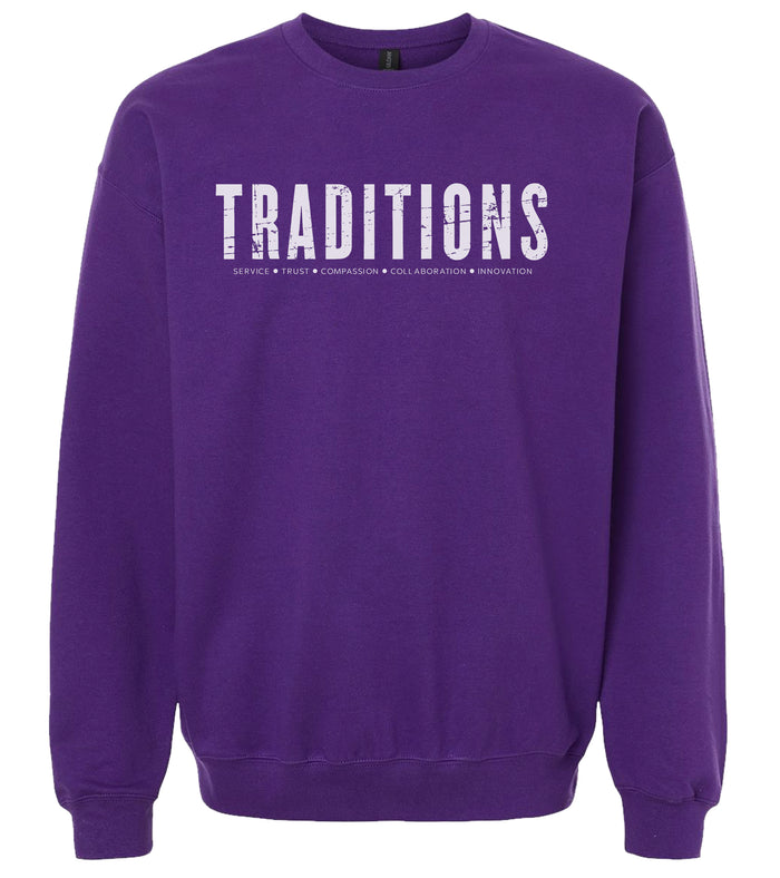 Traditions Crewneck Sweatshirt - New Gildan Softstyle