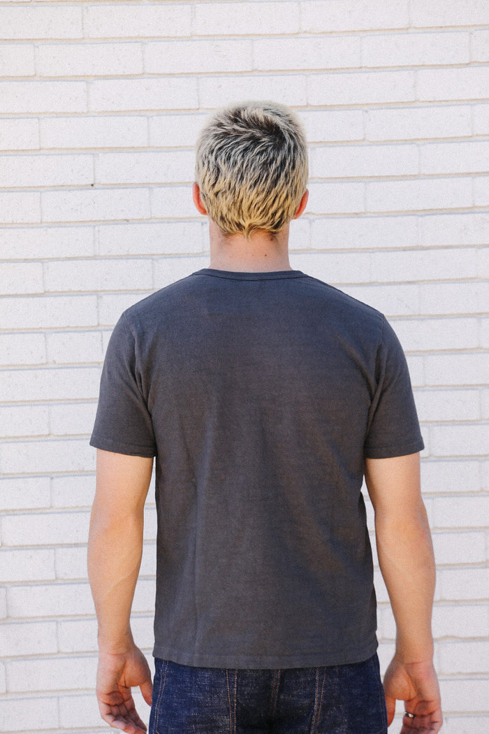 UES No. 8 Slub Nep s/s T-Shirt - Gray