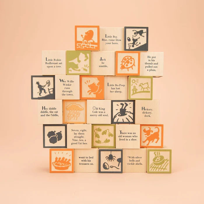 Uncle Goose Nursery Rhyme Blocks