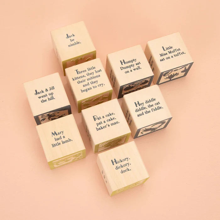 Uncle Goose Nursery Rhyme Favorites Blocks