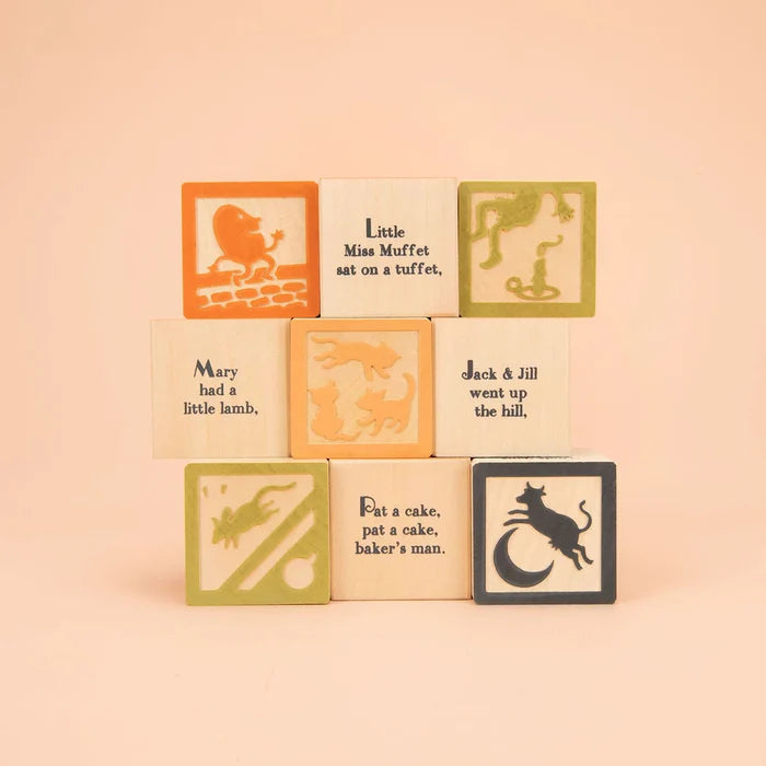Uncle Goose Nursery Rhyme Favorites Blocks