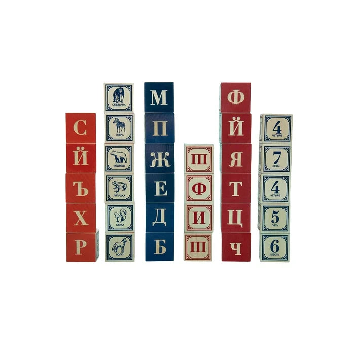 Uncle Goose Russian Blocks