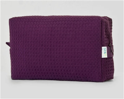 Waffle Weave / Plum