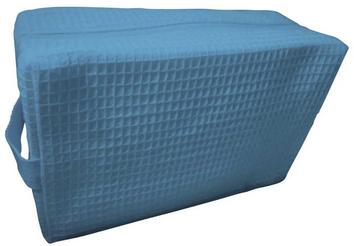 Waffle Weave / Carolina Blue