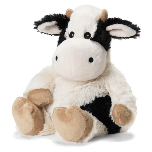 Warmies - Black and White Cow - Premium Stuffed Animals from Warmies - Just $29.95! Shop now at Pat's Monograms