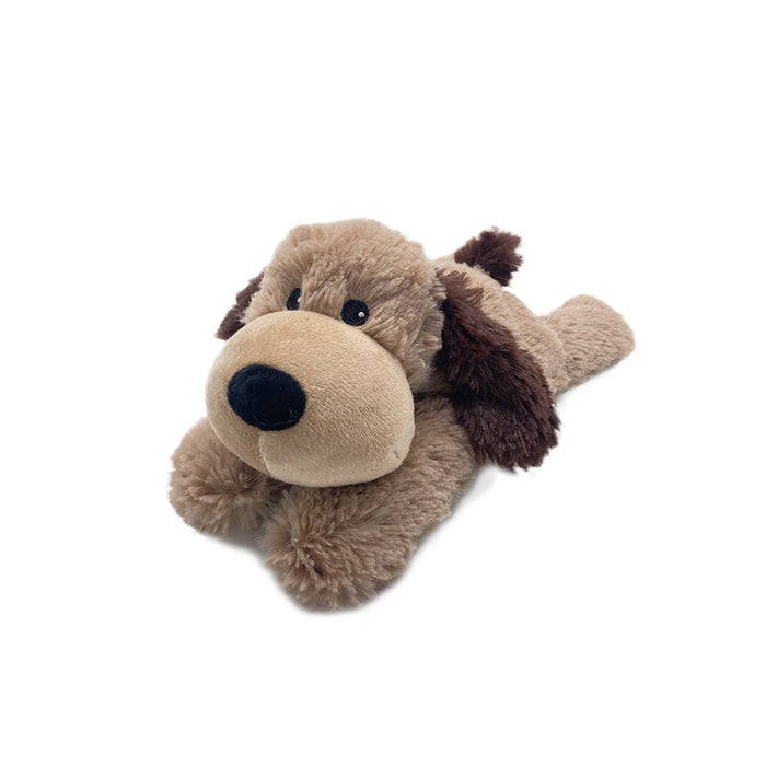 Warmies Junior - Brown Dog - Premium stuffed animals from Warmies - Just $14.99! Shop now at Pat's Monograms