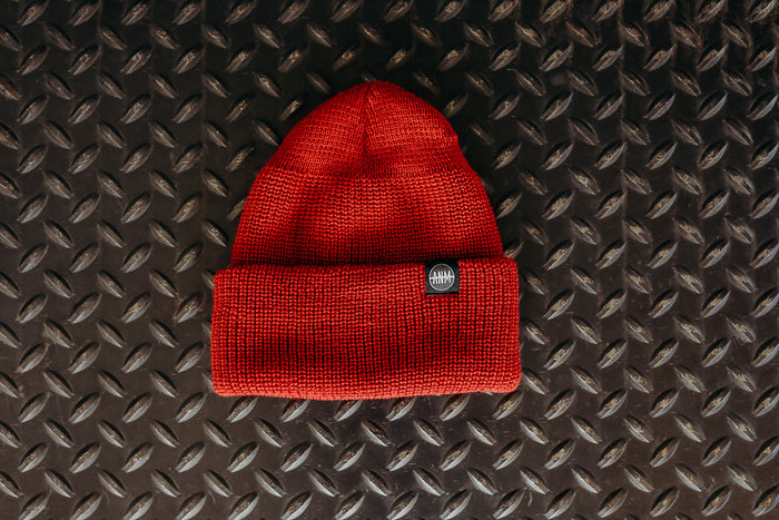 Watch Cap- Safety Red