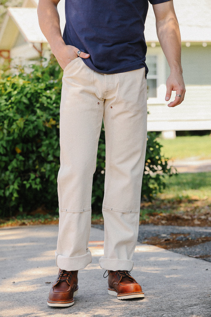 Wendell Pants Smithson Ecru