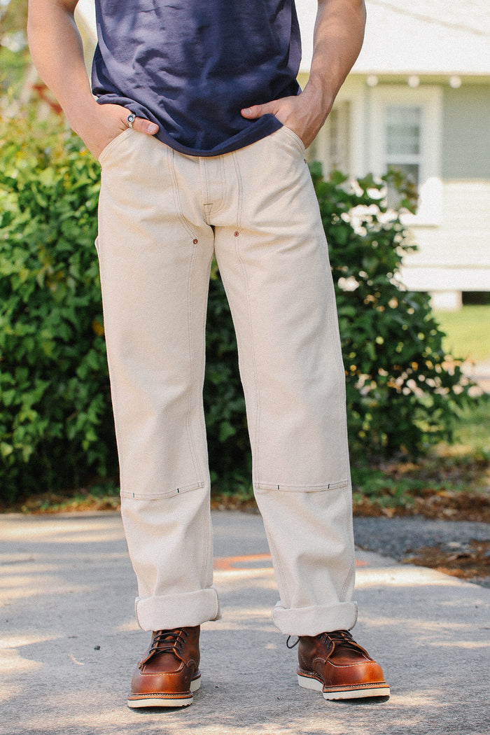 Wendell Pants Smithson Ecru