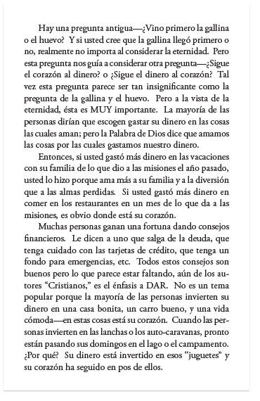 Where Your Treasure Is (Spanish)