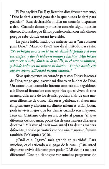 Where Your Treasure Is (Spanish)