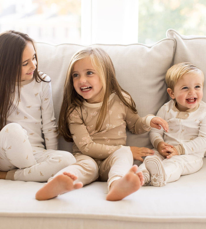 Whimsical Floral Organic Cotton Sleep & Play - Premium Baby & Toddler Outfits from Burt's Bees Baby - Just $14.95! Shop now at Pat's Monograms
