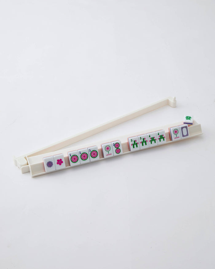 White Acrylic Rack and Pusher Set - Premium Mahjong from Oh My Mahjong - Just $59.95! Shop now at Pat's Monograms