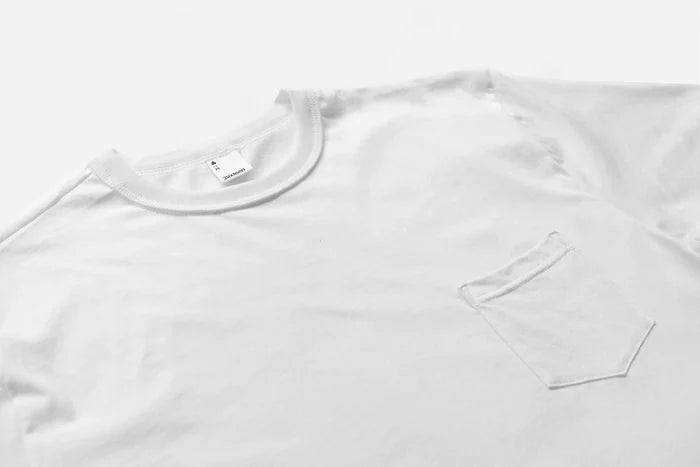 White Pima Pocket T-Shirt (2 pack)