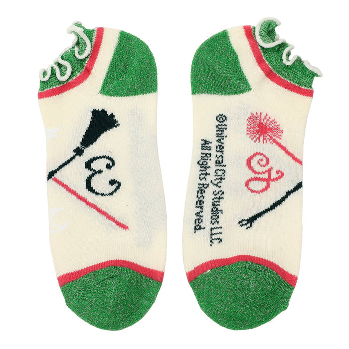 Wicked Elphaba & Glinda Icons Women's 5-Pair Ankle Socks-OSFA - Premium  from Bioworld Merchandising - Just $24.95! Shop now at Pat's Monograms