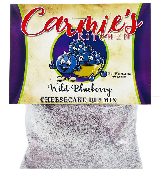 Wild Blueberry Cheesecake Dip Mix - Premium  from Carmie's Kitchen - Just $5! Shop now at Pat's Monograms