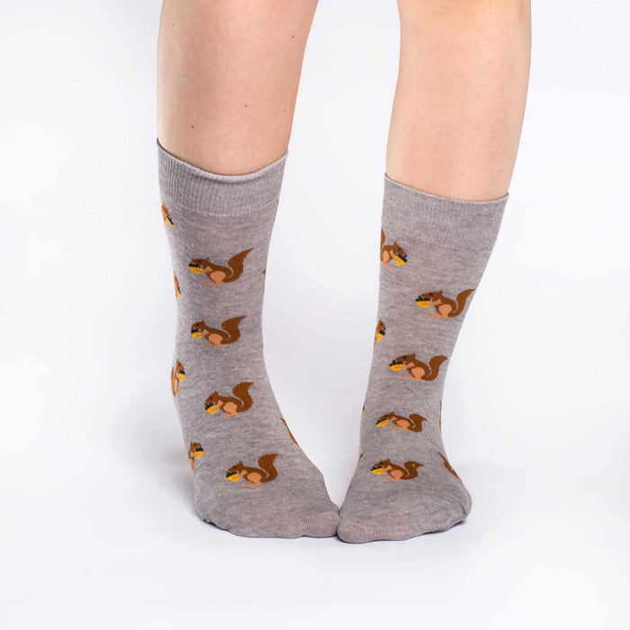 Women's Squirrel Socks