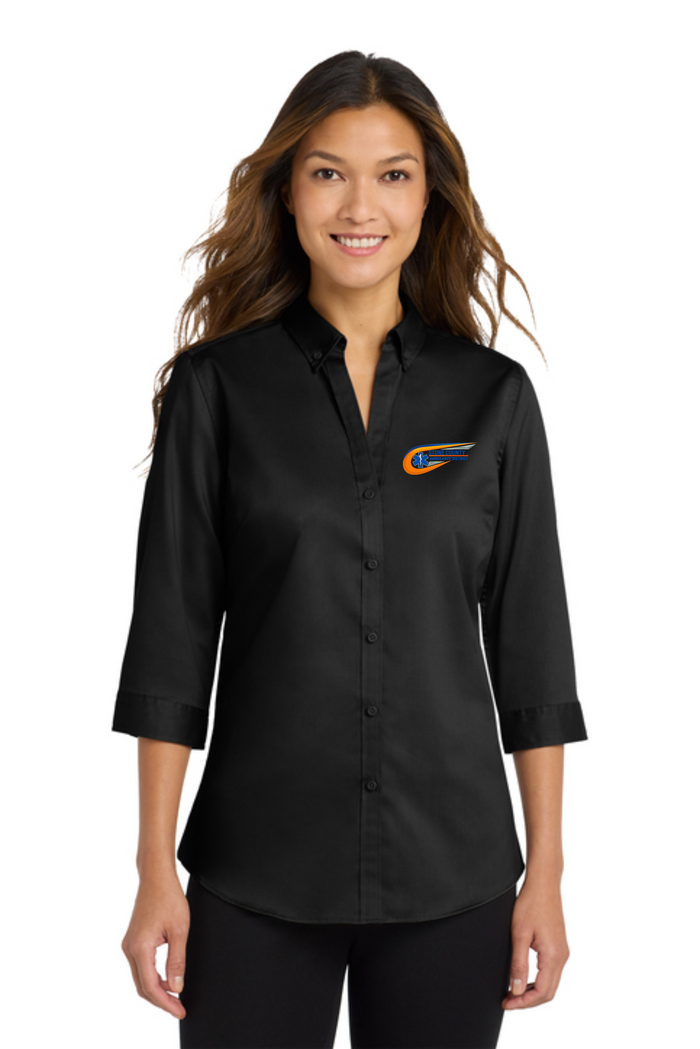 3/4 Sleeve / Black / XS